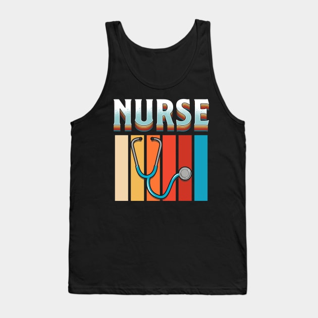 Retro Nurse Week Nurse Day Cute Nurse Tank Top by KsuAnn